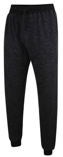 Kam Jeans 235 Melange Jog Bottoms Black - Sportske hlače & kratke - Muške Trenirke Veliki Brojevi
