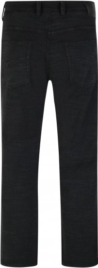 Kam Jeans 264 Slub Weave 5 Pocket Stretch Pants Charcoal - Traperice & hlače - Muške Traperice i Hlače Veliki Brojevi