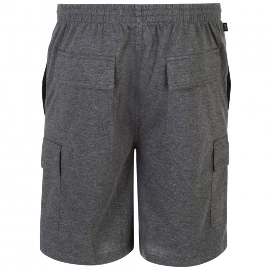 Kam Jeans Cargo Jogger shorts Grey - Sportske hlače & kratke - Muške Trenirke Veliki Brojevi