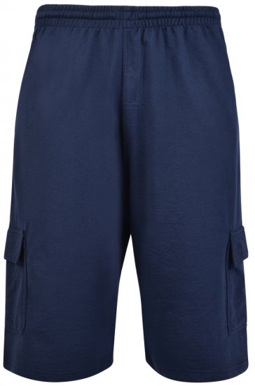 Kam Jeans Cargo Joggers shorts Navy - Sportske hlače & kratke - Muške Trenirke Veliki Brojevi