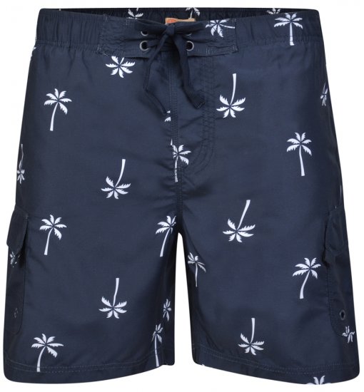 Kam Jeans 323 Swim Shorts Navy - Donje rublje & kupaće hlače - muške donje rublje veliki brojevi