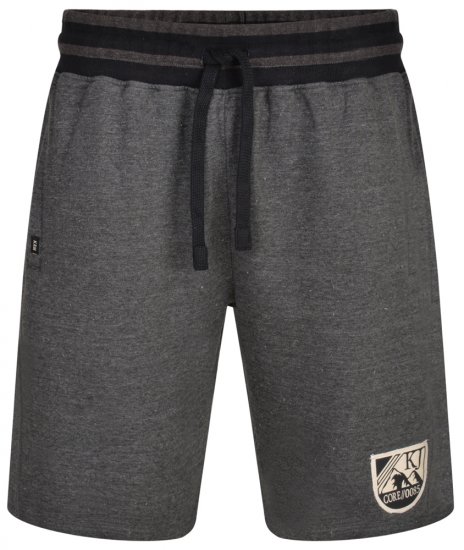 Kam Jeans 327 Jersey Shorts Charcoal - Sportske hlače & kratke - Muške Trenirke Veliki Brojevi
