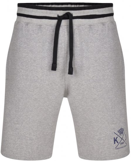 Kam Jeans 328 Jersey Shorts Grey - Sportske hlače & kratke - Muške Trenirke Veliki Brojevi