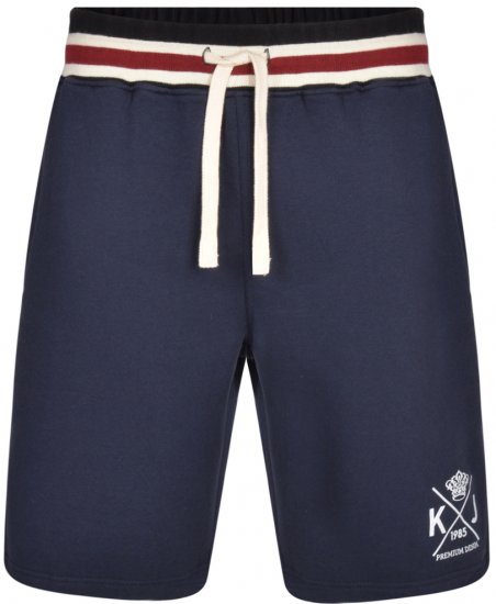 Kam Jeans 328 Jersey Shorts Navy - Sportske hlače & kratke - Muške Trenirke Veliki Brojevi