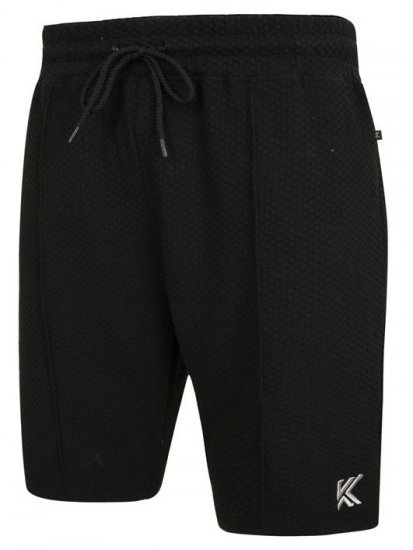 Kam Jeans 3305 Jaquard Mesh Shorts Black - Sportske hlače & kratke - Muške Trenirke Veliki Brojevi