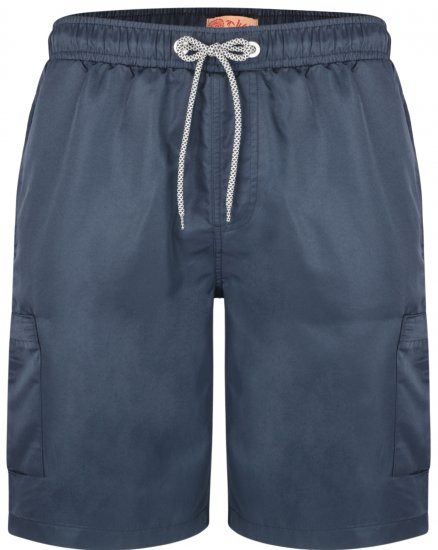 Kam Jeans 334 Cargo Swim Shorts Navy - Donje rublje & kupaće hlače - muške donje rublje veliki brojevi