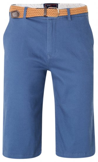 Kam Jeans 339 Dress Shorts Insignia Blue - Kratke hlače - Muške Kratke Hlače Veliki Brojevi 