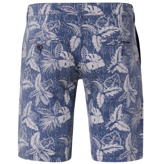 Kam Jeans 340 Dress Shorts Denim Blue - Kratke hlače - Muške Kratke Hlače Veliki Brojevi 