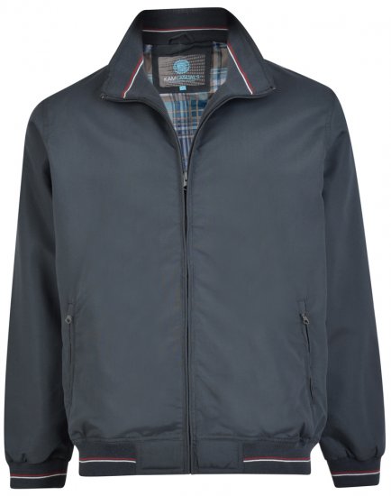 Kam Jeans 440 Jacket Navy - Jakne - Muške Jakne Veliki Brojevi