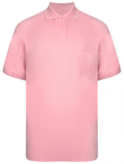 Kam Jeans Polo Pink - Polo majice - Muške Polo Majice Veliki Brojevi