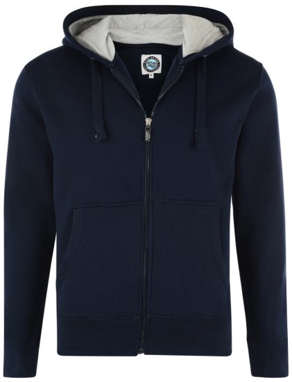 Kam Jeans Hoodie Navy TALL SIZES - MUŠKA ODJEĆA MT-6XLT - Odjeća za Visoke Muškarce