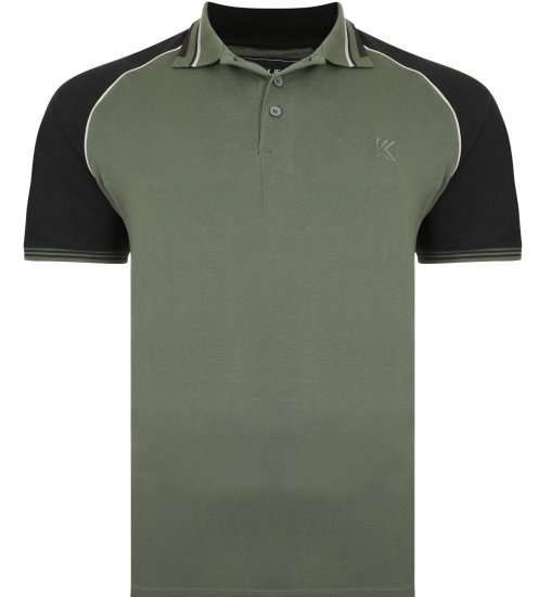 Kam Jeans 5445 Pique Polo Khaki - Polo majice - Muške Polo Majice Veliki Brojevi