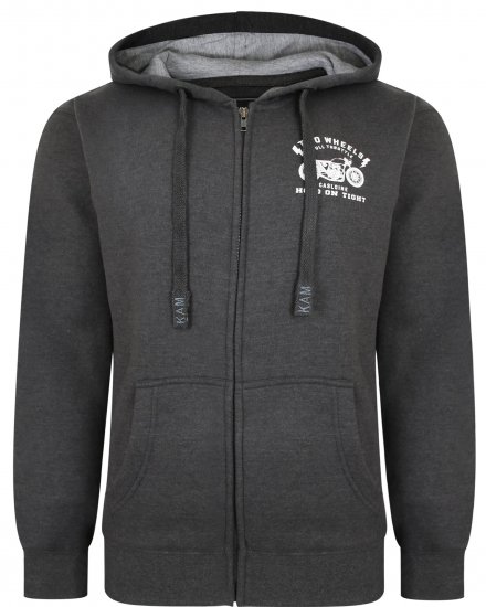 Kam Jeans 7043 Full Throttle Hoodie - Puloveri & dukserice - Muške Puloveri & dukserice veliki brojevi