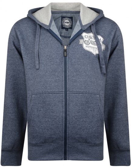 Kam Jeans 704 Customs Hoodie Denim - Puloveri & dukserice - Muške Puloveri & dukserice veliki brojevi