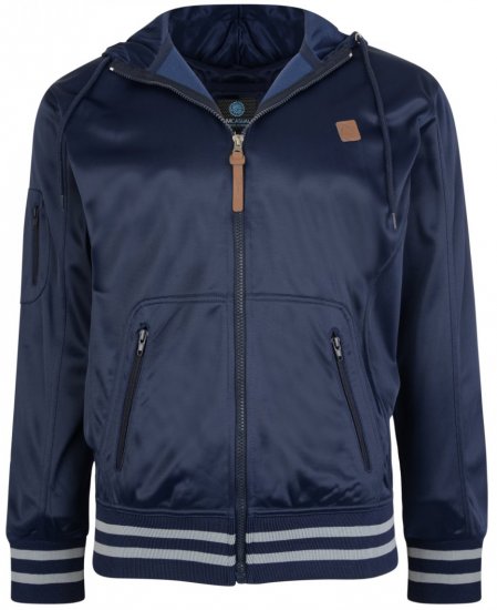 Kam Jeans 799 Tricot Hoody Navy - Puloveri & dukserice - Muške Puloveri & dukserice veliki brojevi