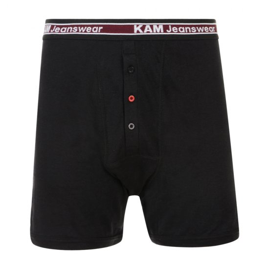 Kam Jeans Boxershorts Black, Grey, Navy 3-Pack - Donje rublje & kupaće hlače - muške donje rublje veliki brojevi