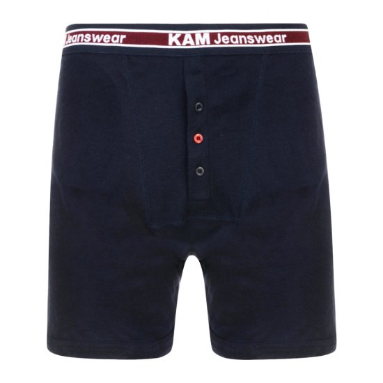 Kam Jeans Boxershorts Black, Grey, Navy 3-Pack - Donje rublje & kupaće hlače - muške donje rublje veliki brojevi