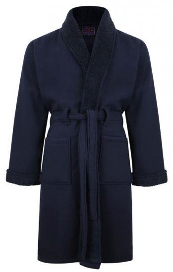 Kam Jeans 878 Sherpa Lined Dressing Robe - Donje rublje & kupaće hlače - muške donje rublje veliki brojevi