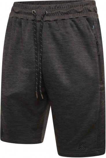 Kam Jeans AP005 Active Performance Marl Shorts Charcoal - Sportske hlače & kratke - Muške Trenirke Veliki Brojevi