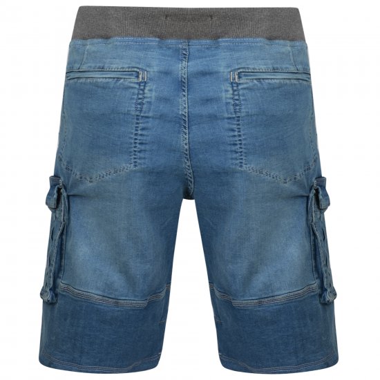 Kam Jeans Dito Denim Shorts Light Used - Kratke hlače - Muške Kratke Hlače Veliki Brojevi 