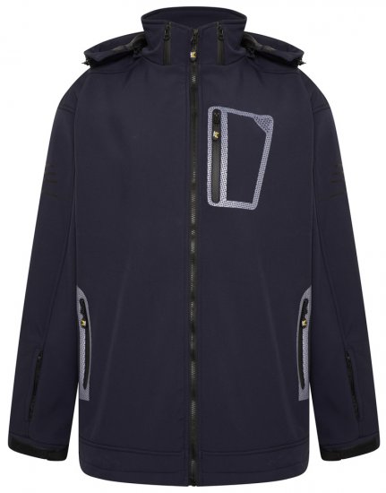 Kam Jeans KV39 Lagana jakna Tamnoplava - Jakne - Muške Jakne Veliki Brojevi