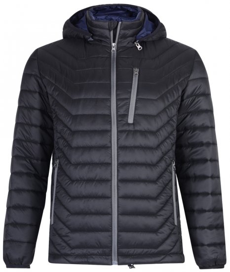 Kam Jeans KV90 Jacket Black - Jakne - Muške Jakne Veliki Brojevi