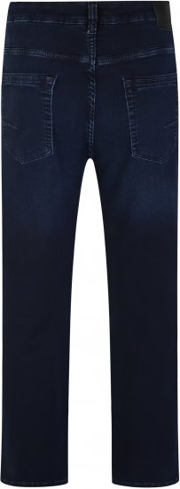 Kam Jeans Nunez Knitted Denim Stretch Fashion Jeans Dark Blue - Traperice & hlače - Muške Traperice i Hlače Veliki Brojevi