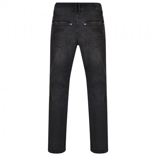 Kam Jeans Ortega Jeans Black Used - Traperice & hlače - Muške Traperice i Hlače Veliki Brojevi