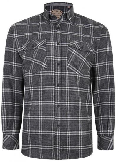 Kam Jeans P682 Flannel Shirt - Košulje - Muške Košulje Veliki Brojevi