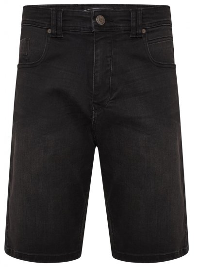 Kam Jeans Vigo2 Jeans Shorts Black Used - Kratke hlače - Muške Kratke Hlače Veliki Brojevi 