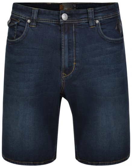 Kam Jeans Vincent Shorts Dark Used - Kratke hlače - Muške Kratke Hlače Veliki Brojevi