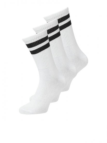 Jack & Jones Travis Teniske čarape Bijela 3-pack - Donje rublje & kupaće hlače - muške donje rublje veliki brojevi