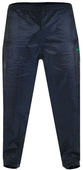 D555 Elba "Packaway" Rain Pants Navy - Sportska & za van odjeća - Muške Sportska Odjeća Veliki Brojevi