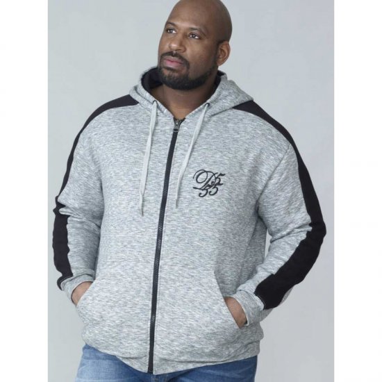 D555 Ronnie Full zip Hoodie - Puloveri & dukserice - Muške Puloveri & dukserice veliki brojevi