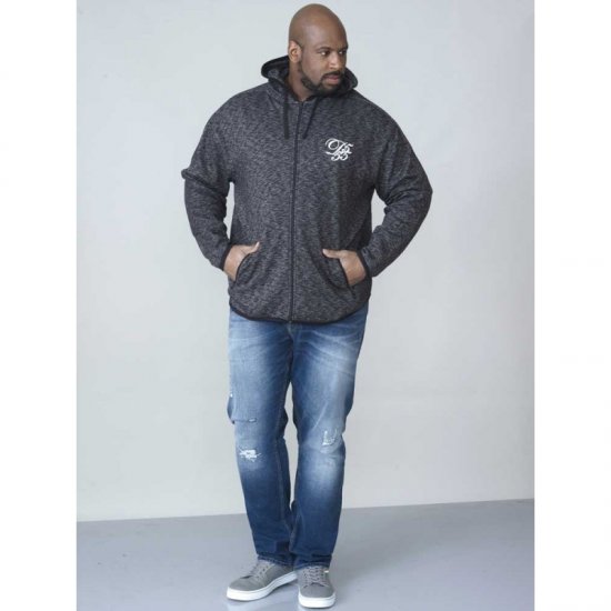 D555 Bennie Full zip Hoodie - Puloveri & dukserice - Muške Puloveri & dukserice veliki brojevi
