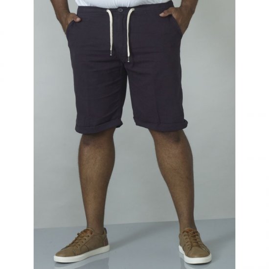 D555 Gareth Drawcord Shorts Navy - Sportske hlače & kratke - Muške Trenirke Veliki Brojevi