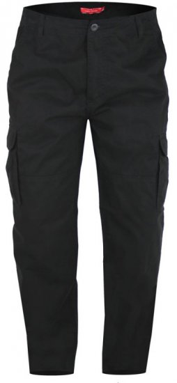 D555 Robert Cargo pants Black - Traperice & hlače - Muške Traperice i Hlače Veliki Brojevi