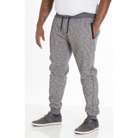 D555 Denzel Sweatpants Grey - Sportske hlače & kratke - Muške Trenirke Veliki Brojevi