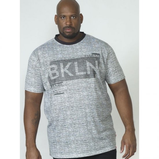 D555 NewYork Brooklyn T-shirt Black - Majice Kratkih Rukava - Muške Majice Kratkih Rukava Veliki Brojevi 