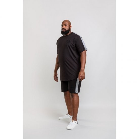 D555 Diaz T-shirt Black - Majice Kratkih Rukava - Muške Majice Kratkih Rukava Veliki Brojevi 