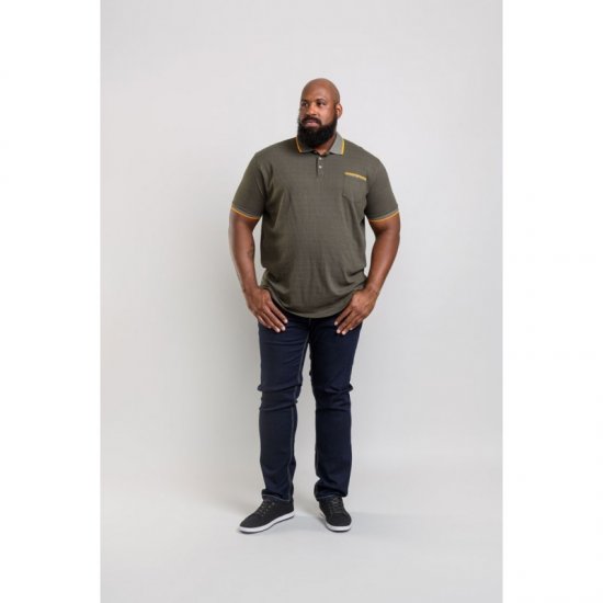 D555 Marshall Polo Khaki - Polo majice - Muške Polo Majice Veliki Brojevi