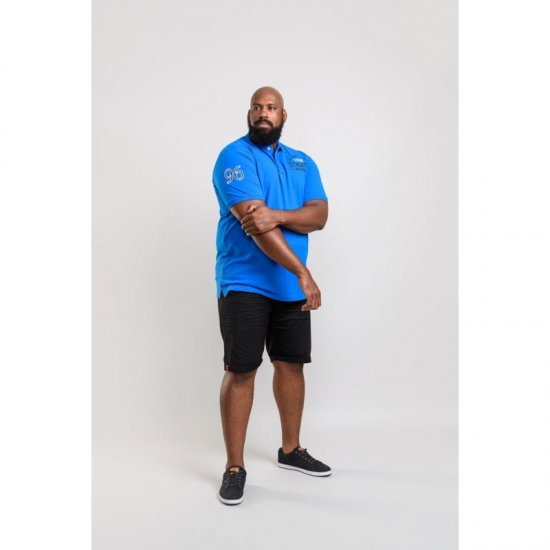 D555 Parker Polo Blue - Polo majice - Muške Polo Majice Veliki Brojevi