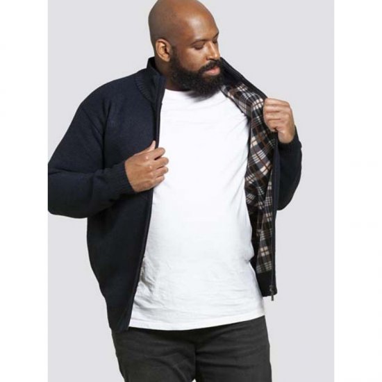 D555 Braxton Sweater Navy - Puloveri & dukserice - Muške Puloveri & dukserice veliki brojevi