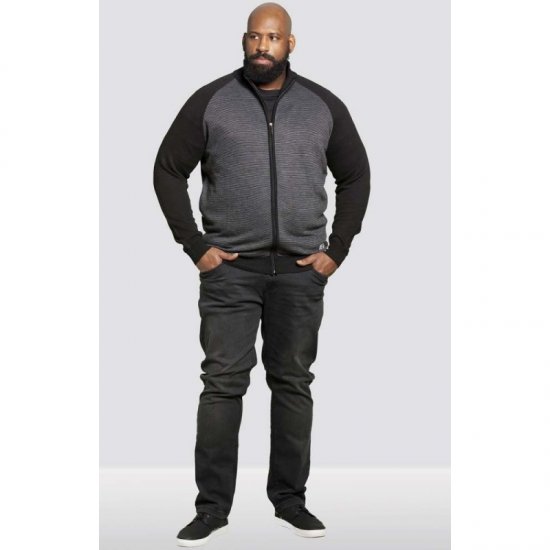 D555 Tanner Sweater Black - Puloveri & dukserice - Muške Puloveri & dukserice veliki brojevi