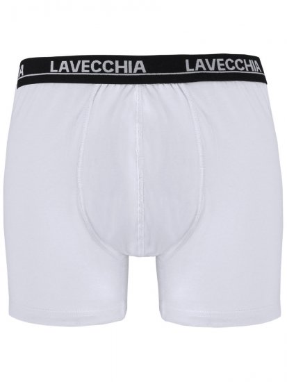 Lavecchia 1020 Boxershorts 3-pack White - Donje rublje & kupaće hlače - muške donje rublje veliki brojevi