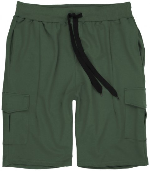 Lavecchia 2011 Cargo-pocket Sweatshorts Khaki - Sportske hlače & kratke - Muške Trenirke Veliki Brojevi