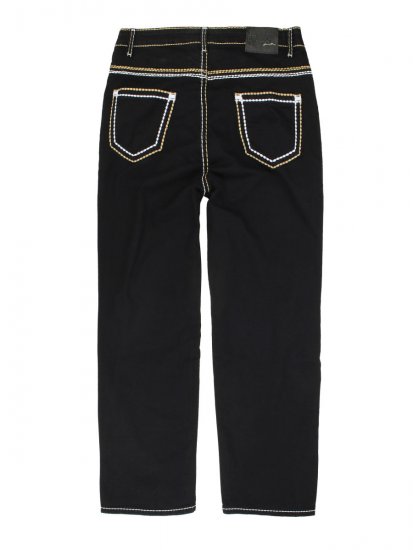 Lavecchia 503 Comfort Fit Stretch Jeans Deep Black - Traperice & hlače - Muške Traperice i Hlače Veliki Brojevi