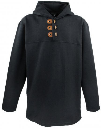 Lavecchia 605 Pullover Hoodie Black - Puloveri & dukserice - Muške Puloveri & dukserice veliki brojevi