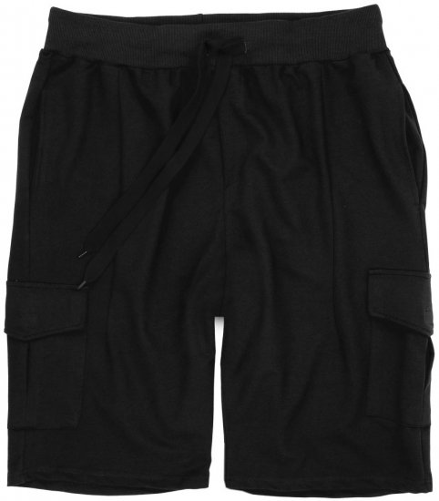 Lavecchia 2011 Cargo-pocket Sweatshorts Black - Sportske hlače & kratke - Muške Trenirke Veliki Brojevi