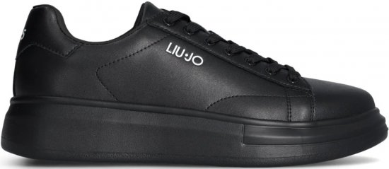 Liu Jo Big 01 Leather Sneakers Black/Black - Muške cipele 40-52 - 